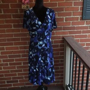 Chaps Classy Print Dress